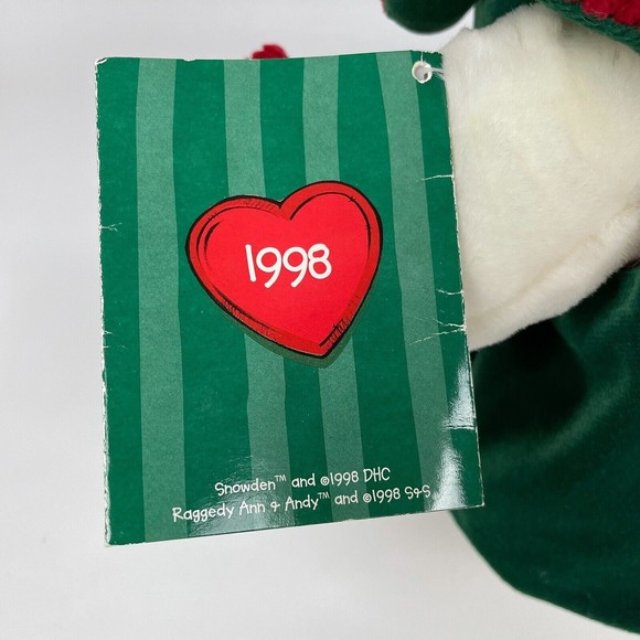 VTG NOS 1998 Snowden Plush Snowman Christmas 24” Commonwealth Target w/ Tags - Picture 10 of 15